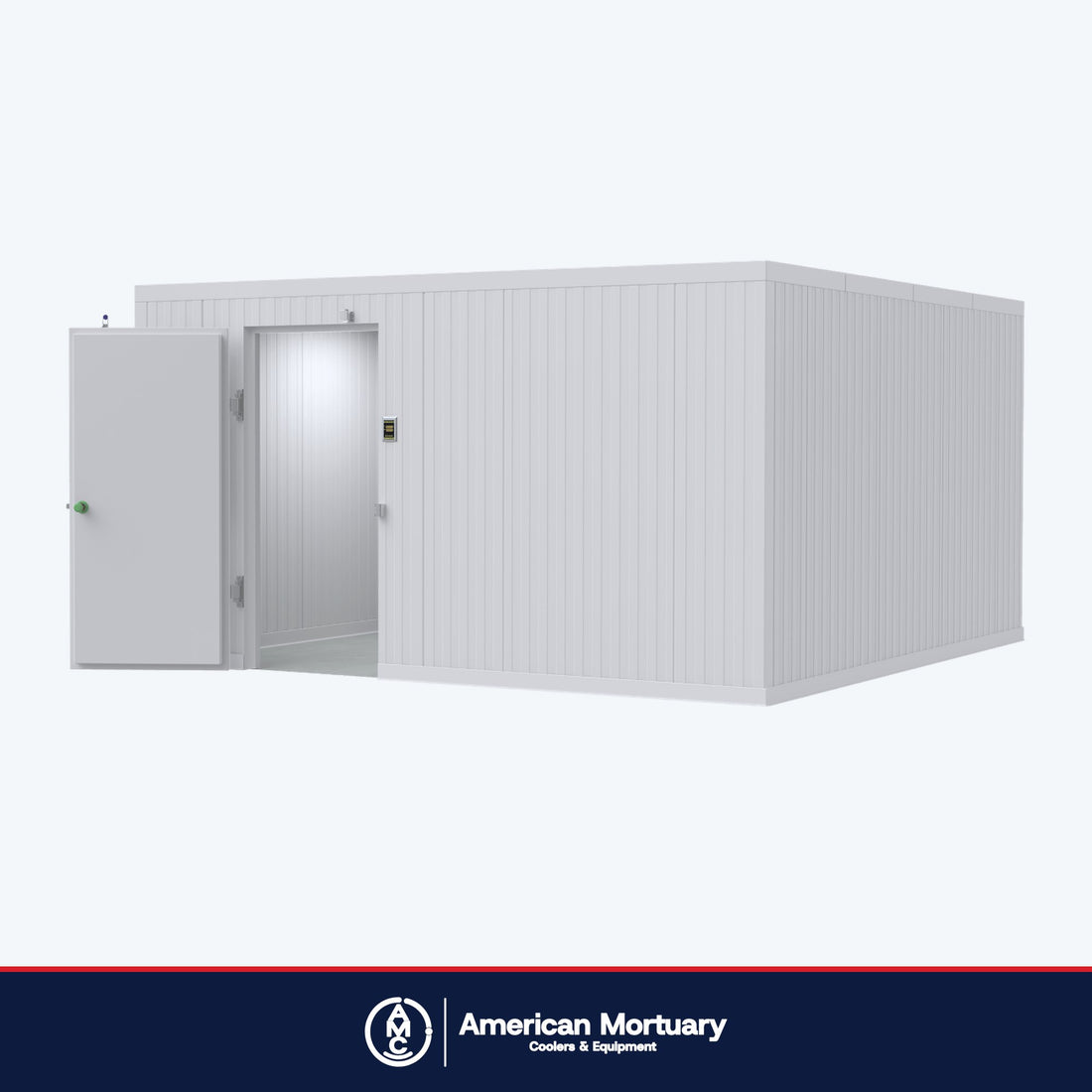 14x14 Walk-In Mortuary Cooler