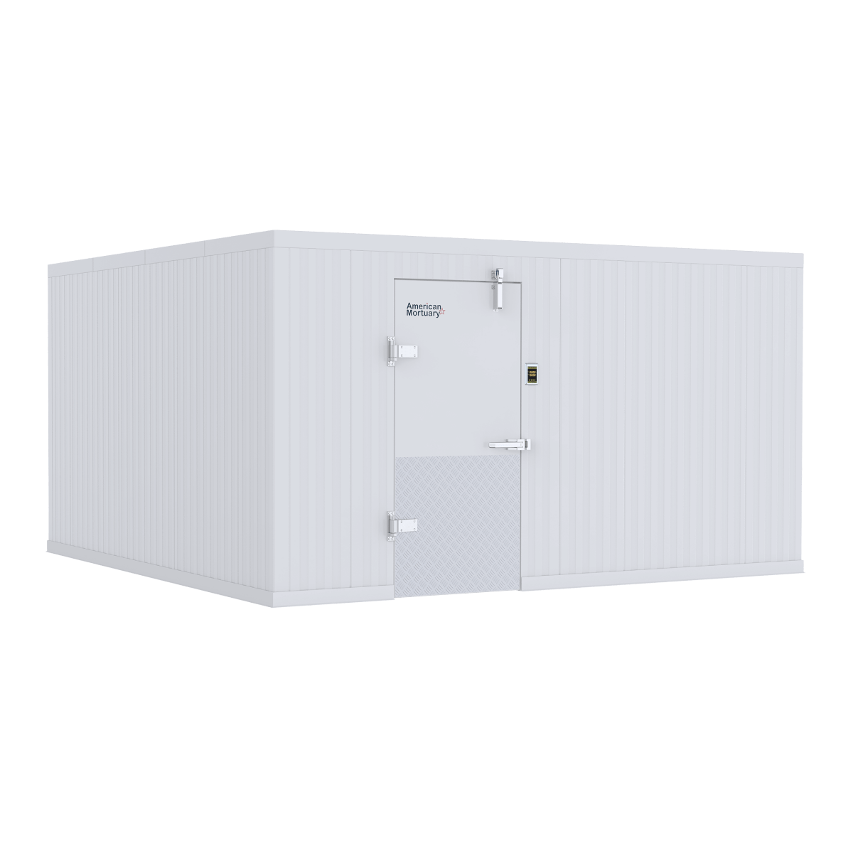 14x20 walk-in morgue cooler, Tennessee-made hospital and county morgue walk-in refrigeration (closest-size image shown)