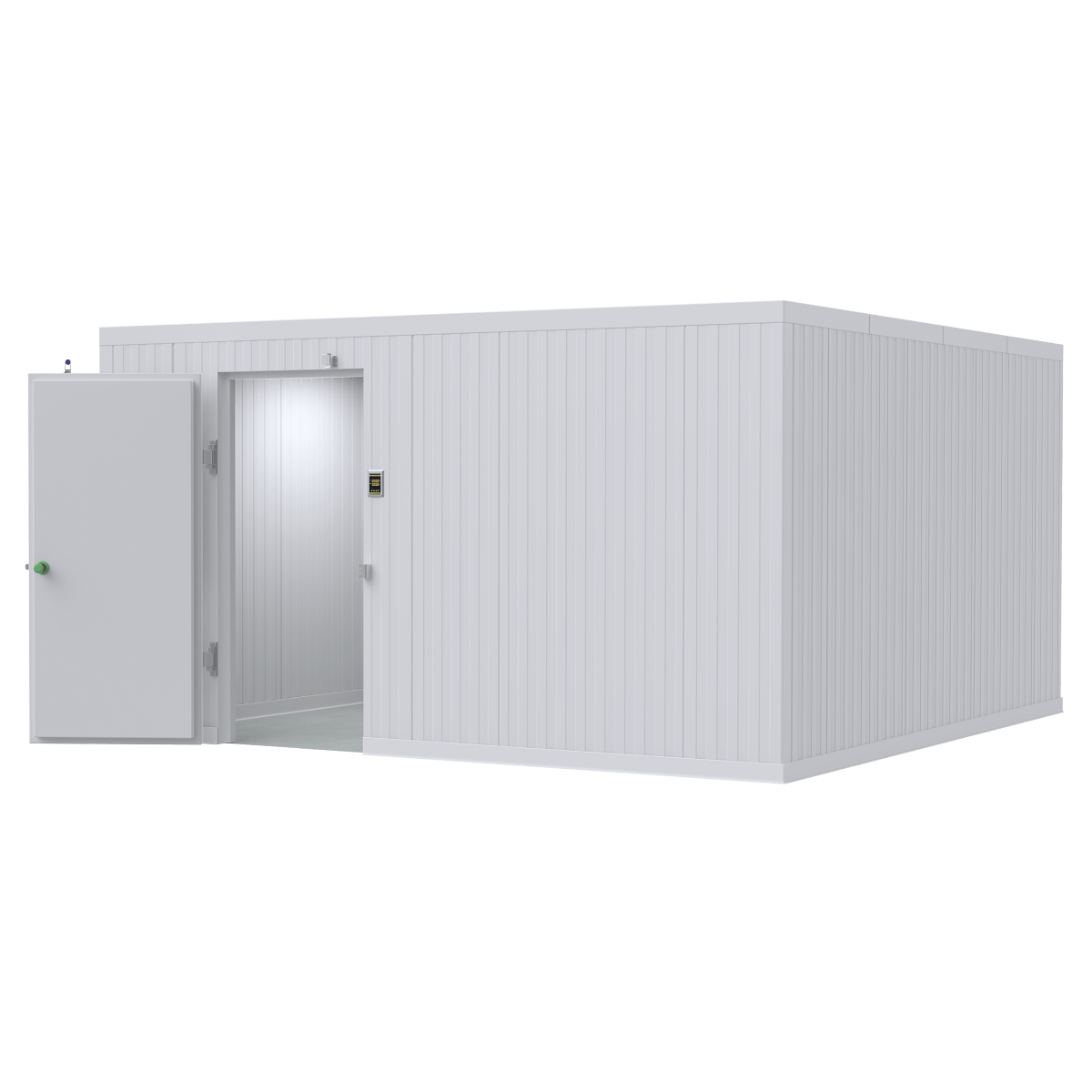 14x24 walk-in mortuary cooler, high-capacity cadaver cold storage — American Mortuary Coolers (closest-size image shown)
