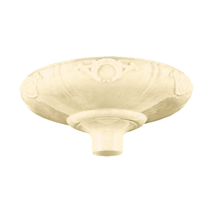Embossed Bowl Lamp Shade top view