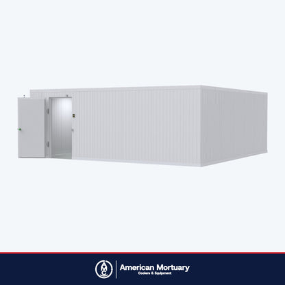 16×30 walk-in mortuary cooler by American Mortuary Coolers (representative image)
