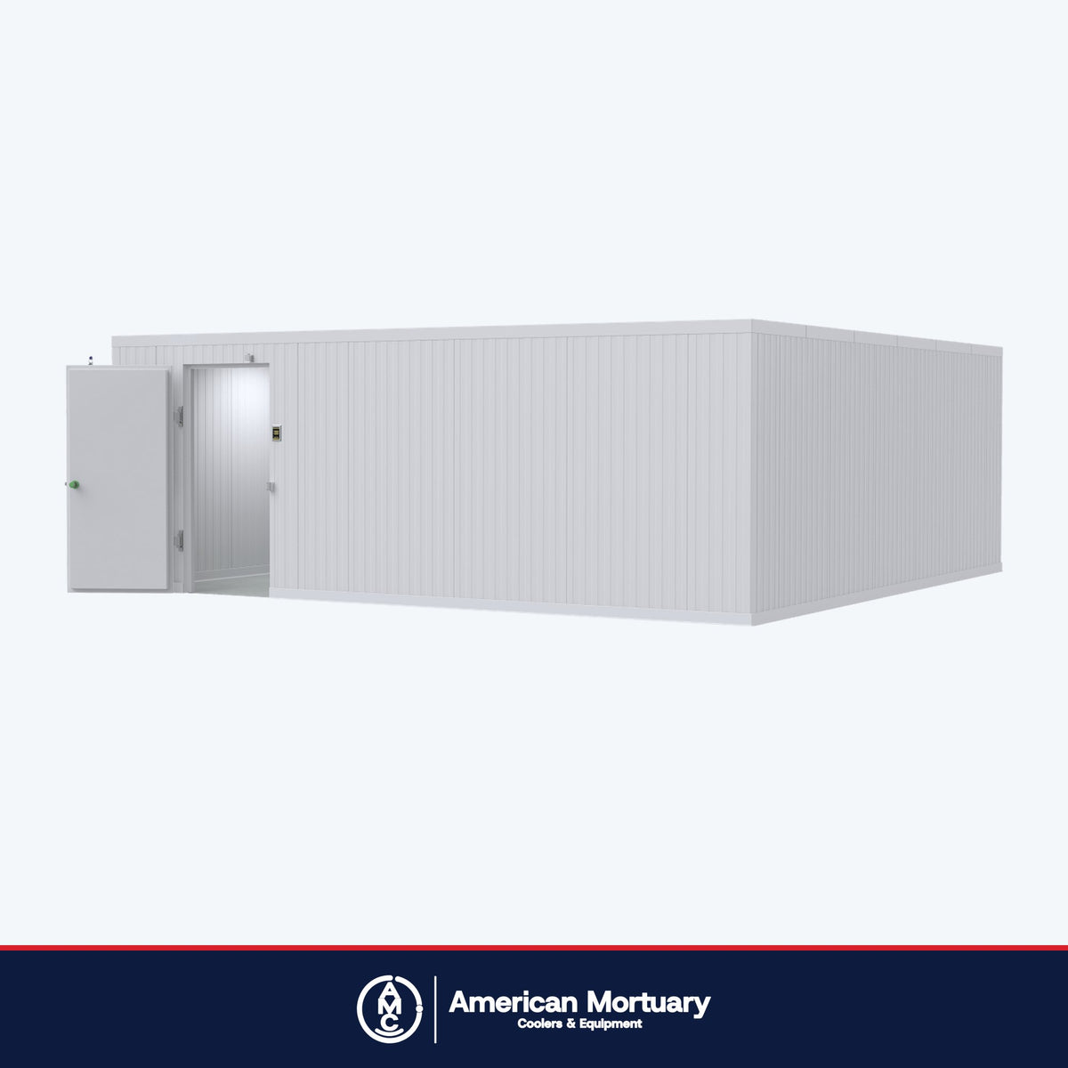 18×24 walk-in mortuary freezer by American Mortuary Coolers (representative image)