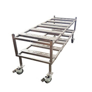 2 - Tier Multi - Load Stainless Steel Mortuary Rack - American Mortuary Coolers & Equipments