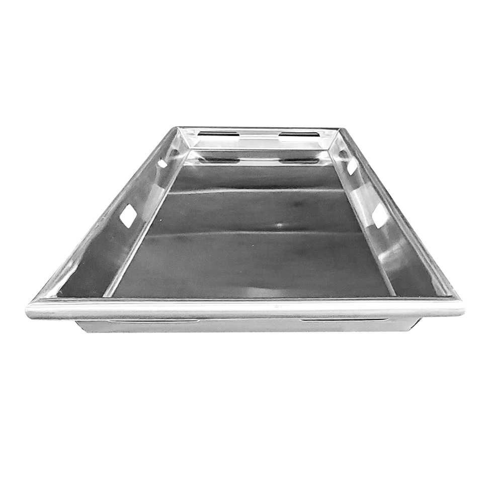 TITAN 30 inch stainless steel body tray rolled edges and hand slots