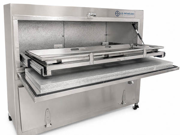 2-Body Bariatric Vault Morgue Cooler