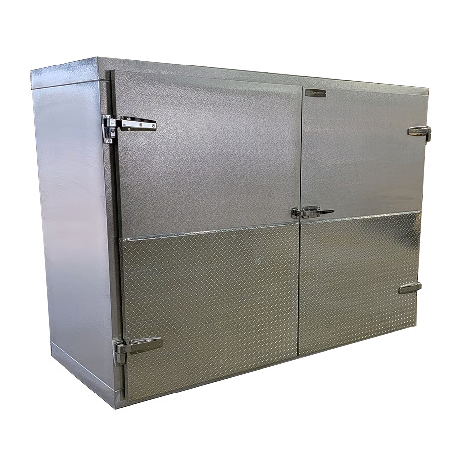 3-Body Extra-Wide Side-Load Upright Mortuary Cooler