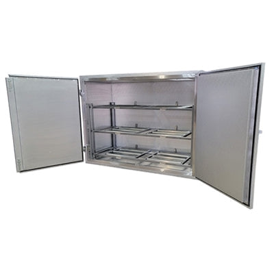 3 Body Side Load Upright Mortuary Coolers and Cooling Systems