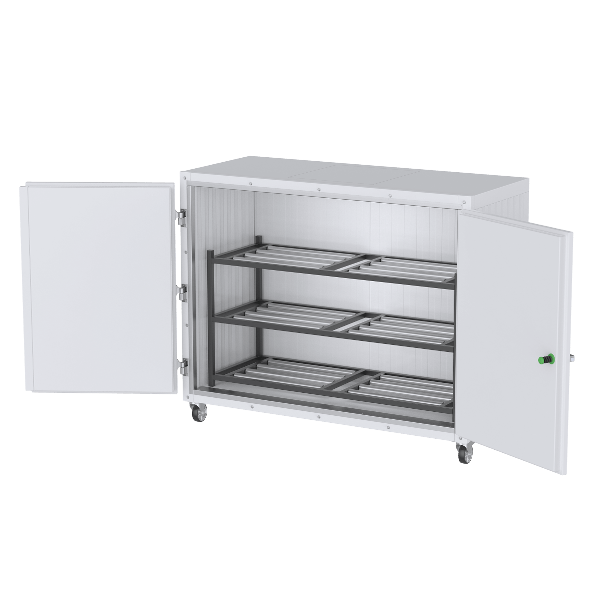 3 Body Side Load Upright Mortuary Coolers and Cooling Systems