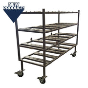 4 - Tier Multi - Load Mortuary Rack – Model 2000 - 4TMD - American Mortuary Coolers & Equipments
