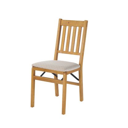 Stakmore Arts and Crafts Wood Folding Chair - view 3