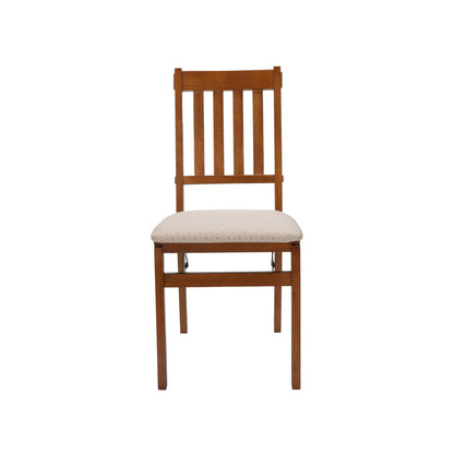 Stakmore Arts and Crafts Wood Folding Chair - view 4