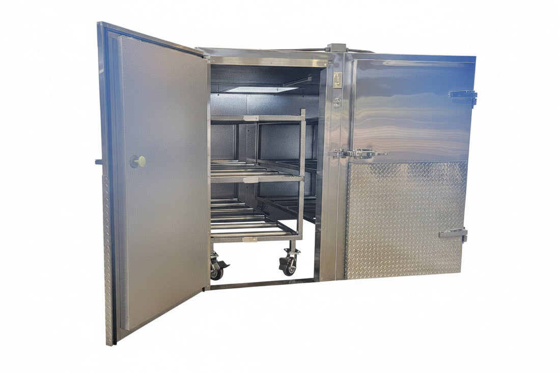6 Body Dual-Door Mortuary Cooler
