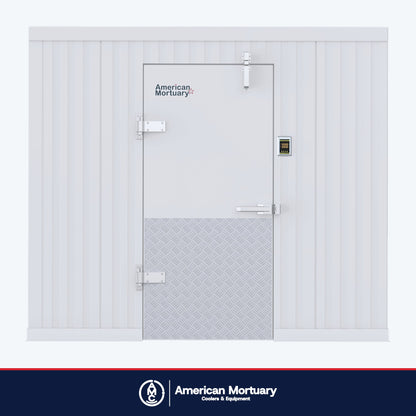 8×10 walk-in mortuary cooler, view 2