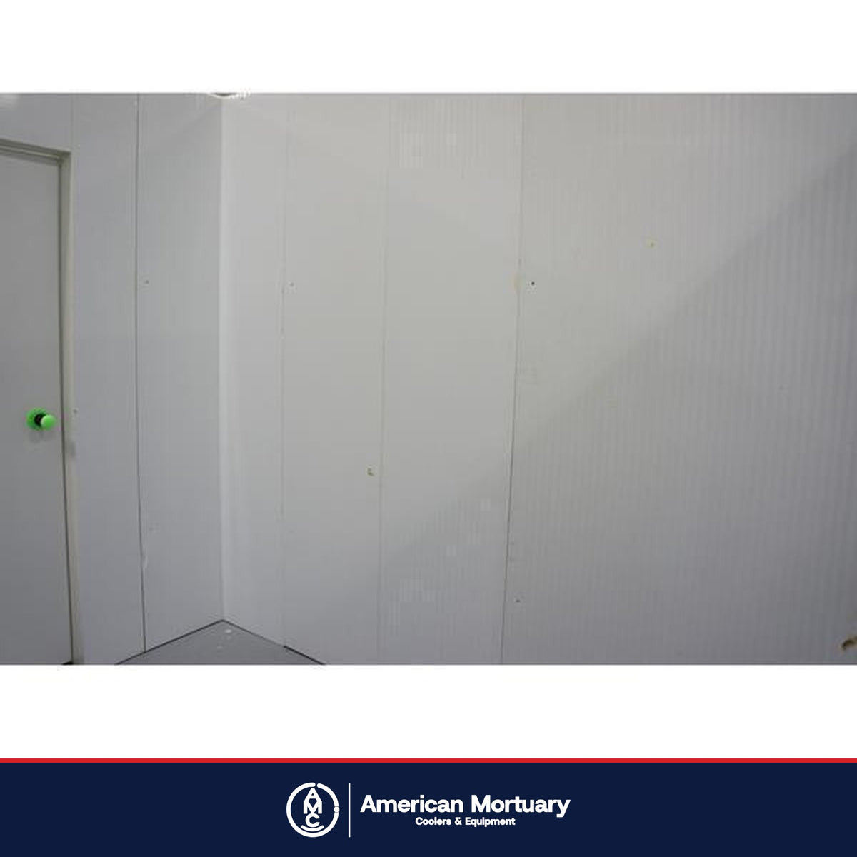 AMC walk-in mortuary cooler installation photo