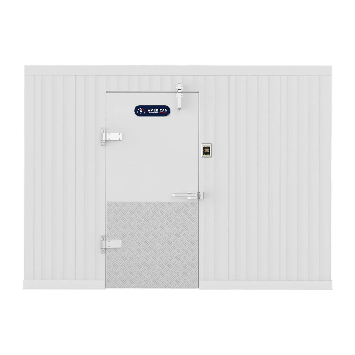 8×10 walk-in mortuary freezer by American Mortuary Coolers
