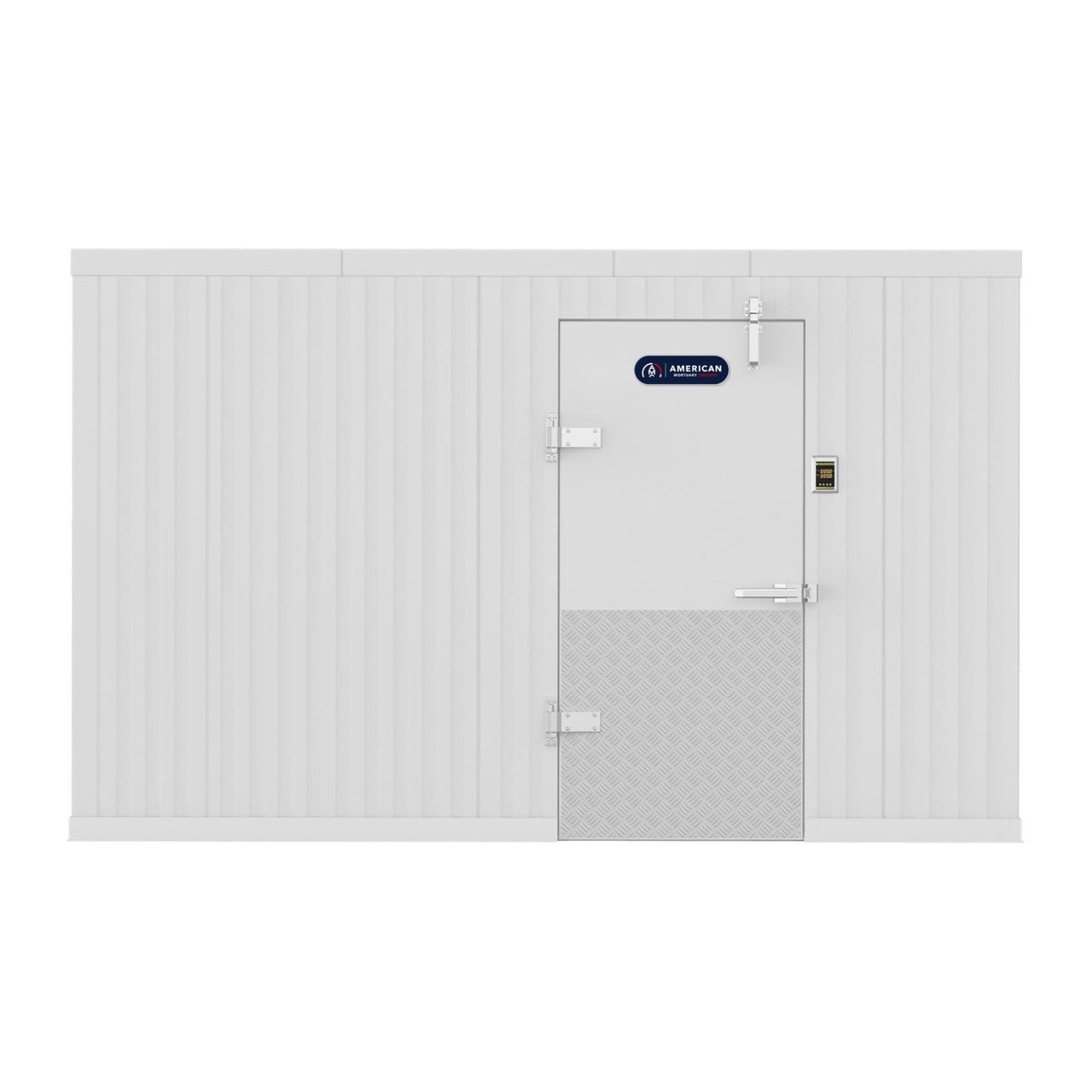 8×10 walk-in mortuary freezer, view 3