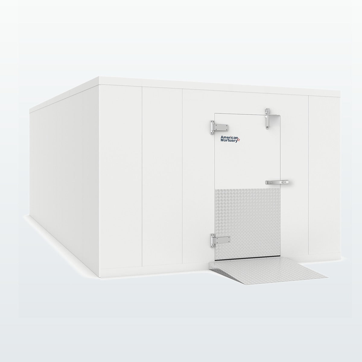 8×12 walk-in mortuary freezer by American Mortuary Coolers