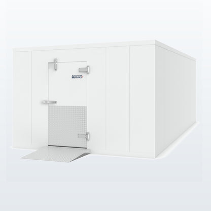 8×12 walk-in mortuary freezer by American Mortuary Coolers — view 2