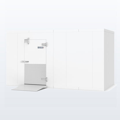 8×14 walk-in mortuary freezer by American Mortuary Coolers