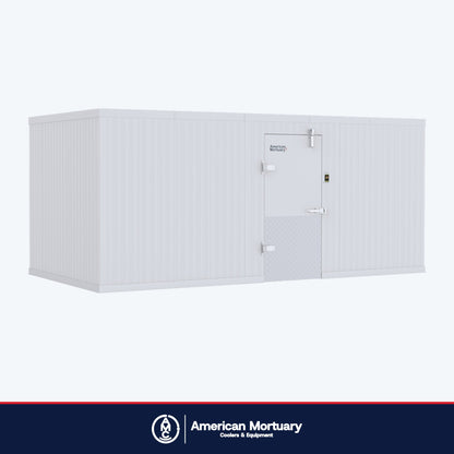 8×16 walk-in mortuary cooler, view 2
