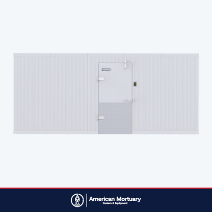 8×16 walk-in mortuary cooler, view 3