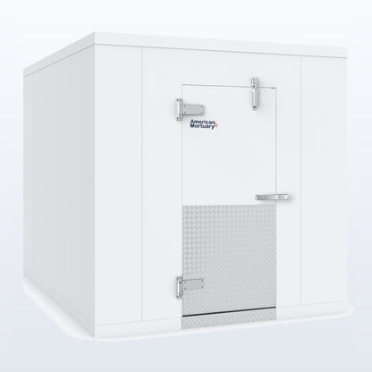 8×8 walk-in mortuary freezer by American Mortuary Coolers — view 2