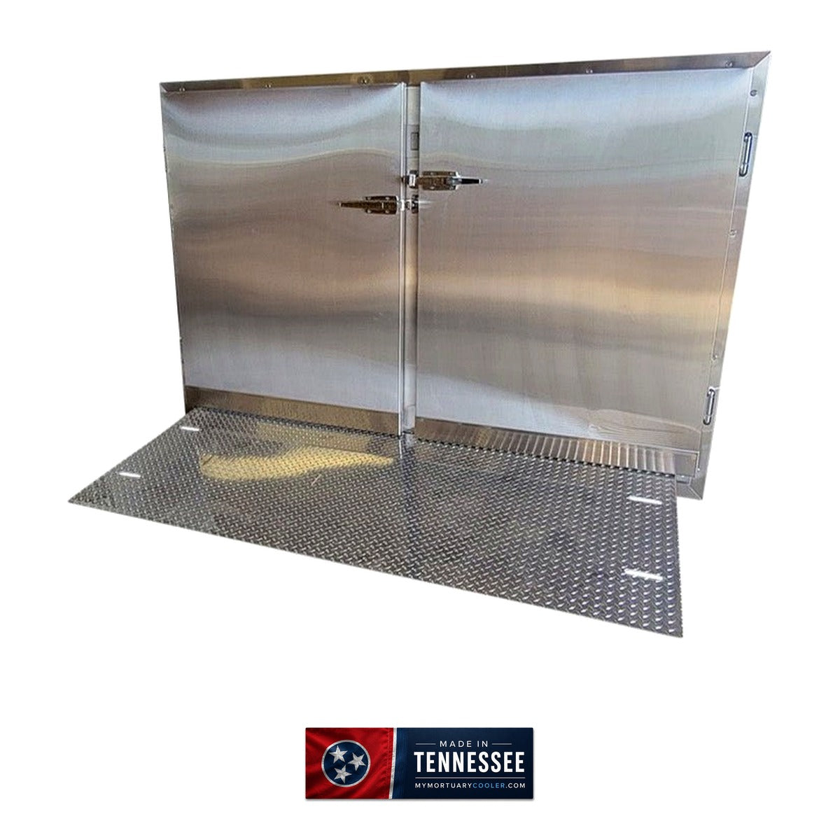6 Body Dual-Door Mortuary Cooler - cooling morgue cadaver