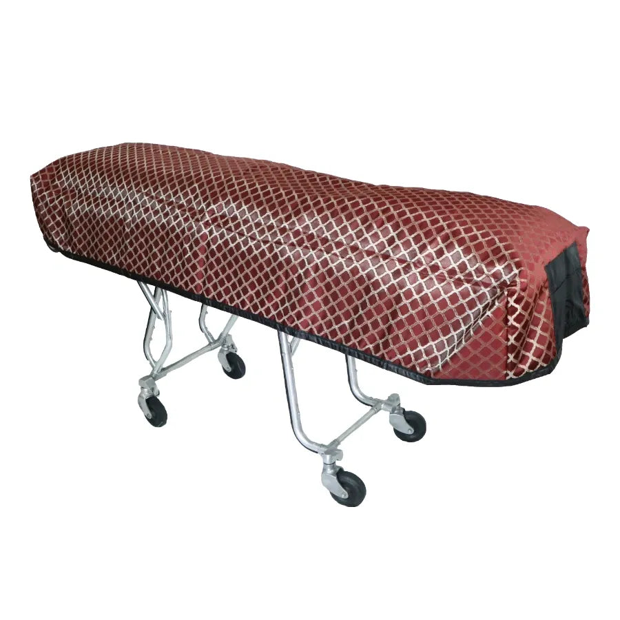Quilted cot cover Bellingham Brick