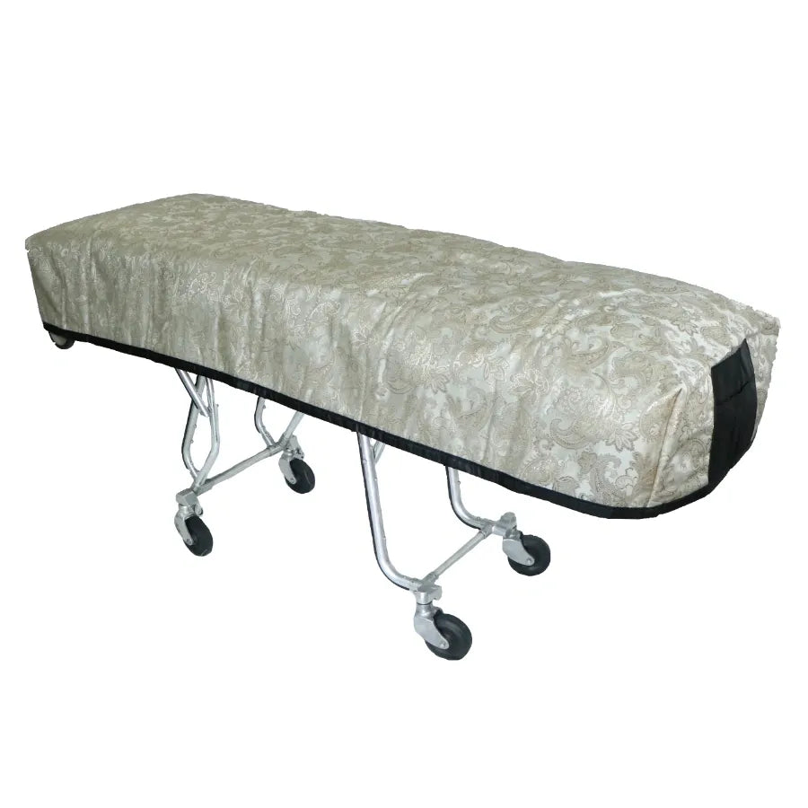 Quilted cot cover Cascade Gold