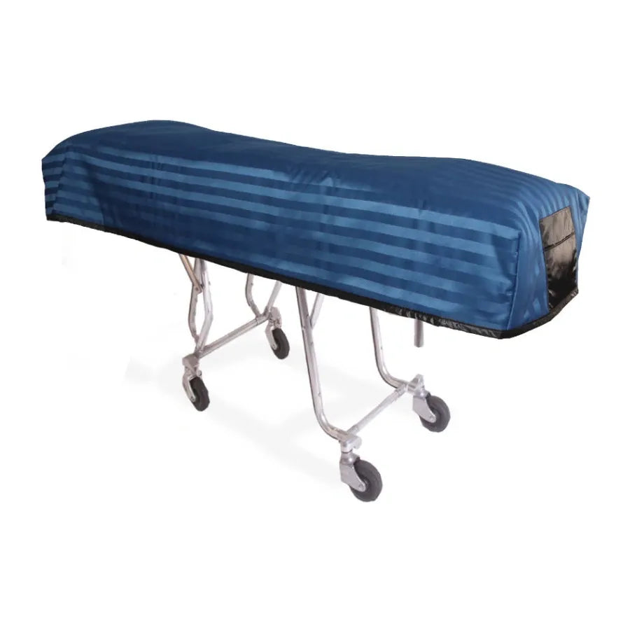 Quilted cot cover Washington Cobalt