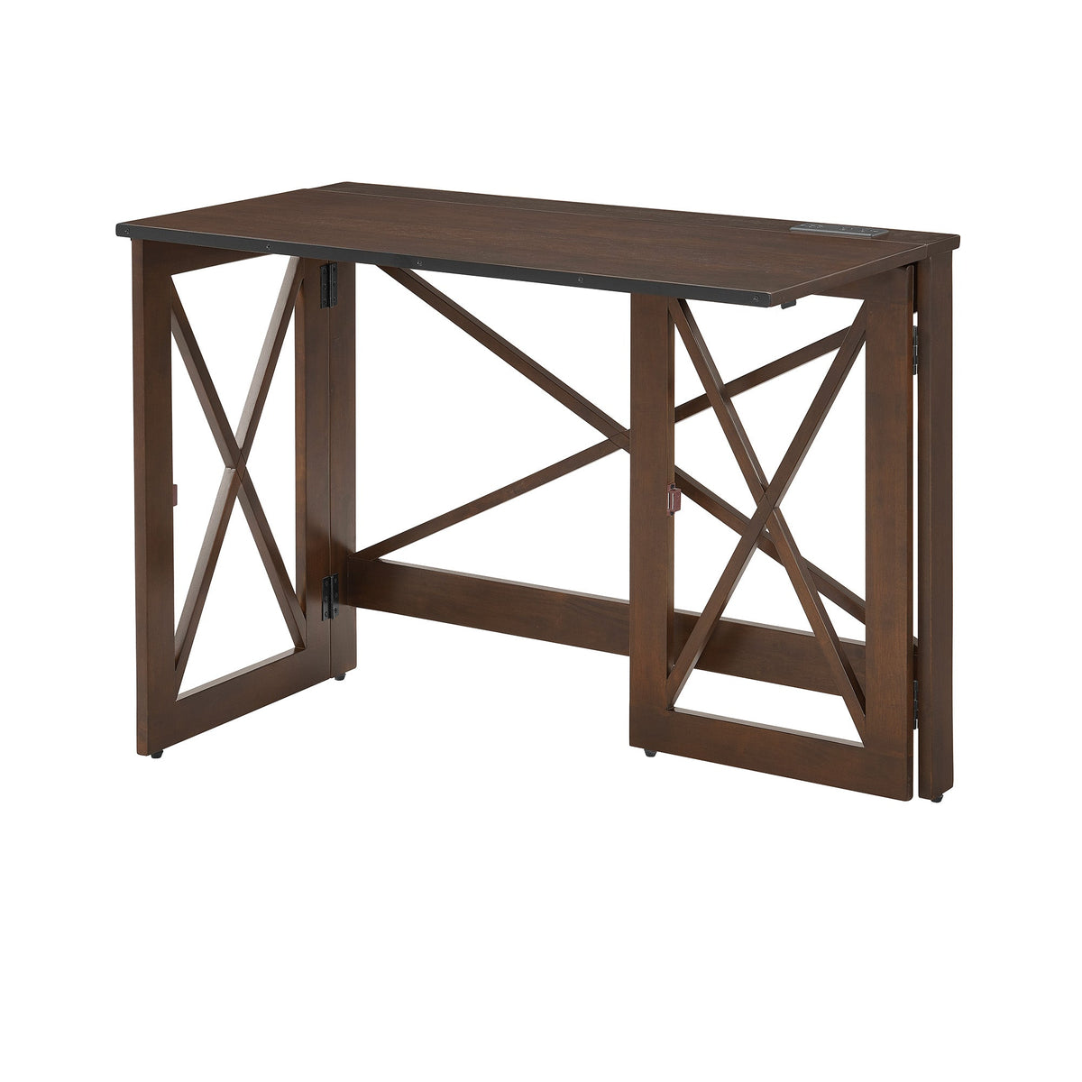 Stakmore Folding Desk with Power Block - view 4