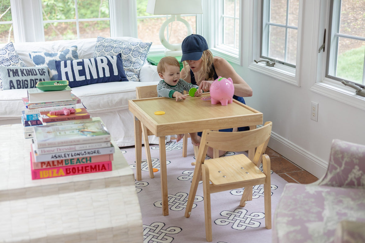 Stakmore Kids Folding Table and Chair Set - view 3