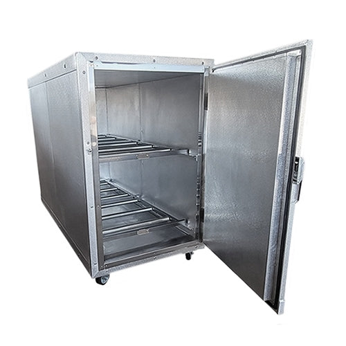 Extra Wide 2 Body Upright Mortuary Cooler
