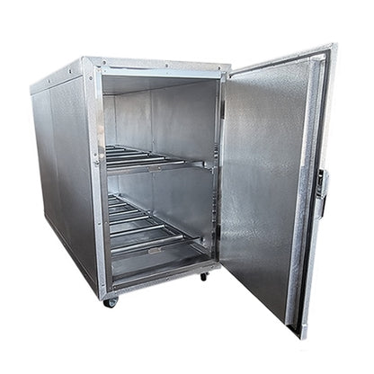 Extra Wide 2 Body Upright Mortuary Cooler