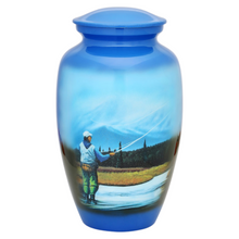 Fly Fishing Artist Urn — ISU-RJ-0018