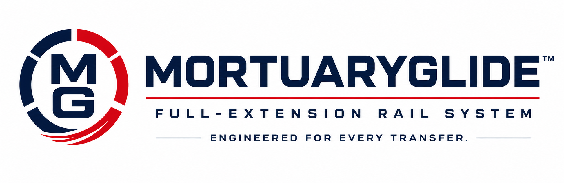 MortuaryGlide™ Telescoping Rail System — featured on the 2-Body Vault Morgue Cooler by American Mortuary Coolers