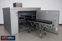 3 Body Triple-Wide Roll-In Mortuary Cooler
