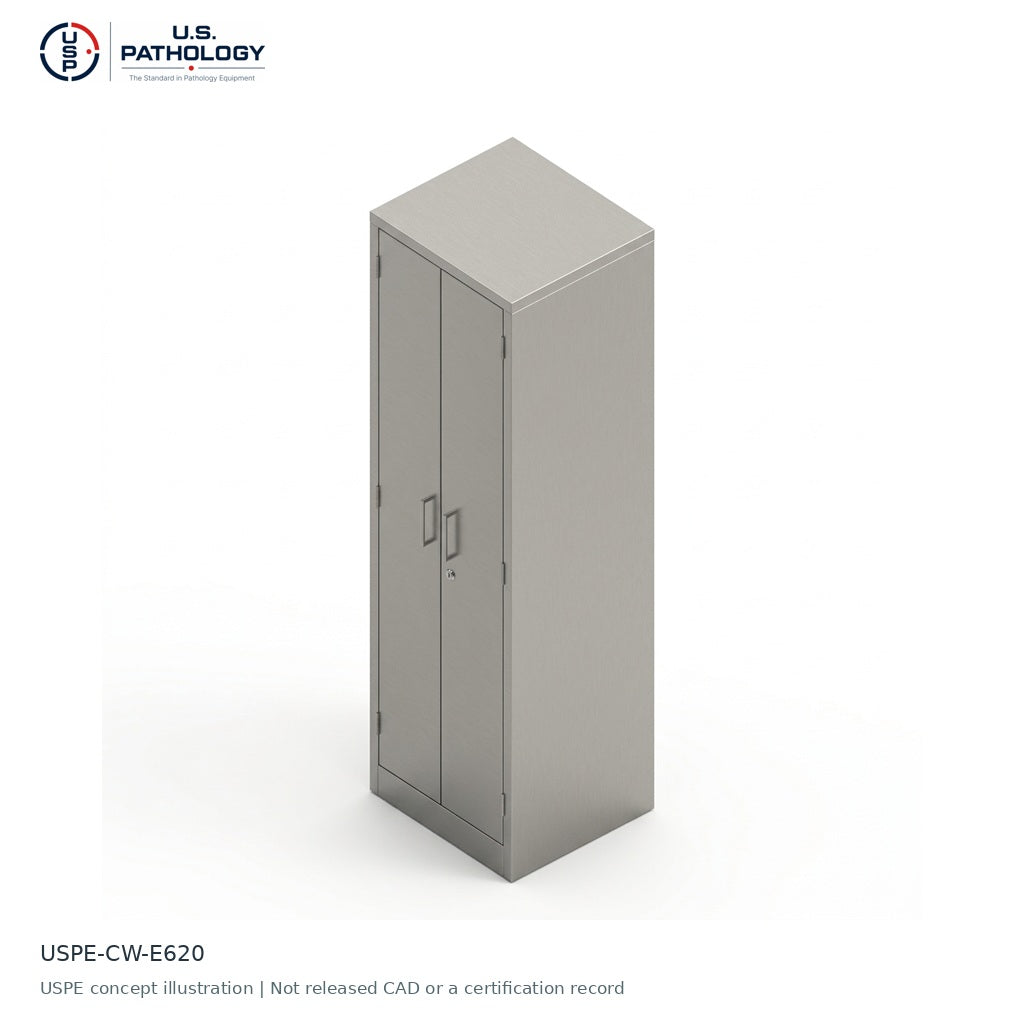 USPE Evidence Storage Locker & Secure Cabinetry | USPE concept illustration