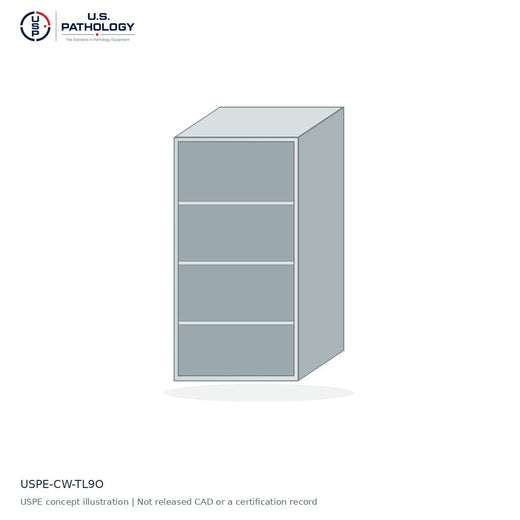 USPE Open Tall Storage Cabinet