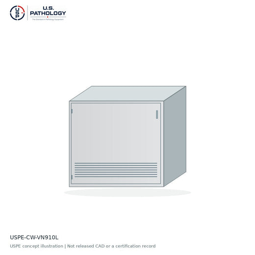 USPE Vented Equipment Cabinet, Left
