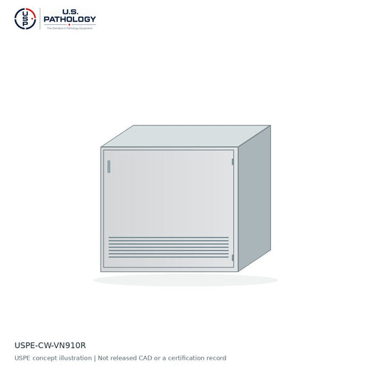 USPE Vented Equipment Cabinet, Right