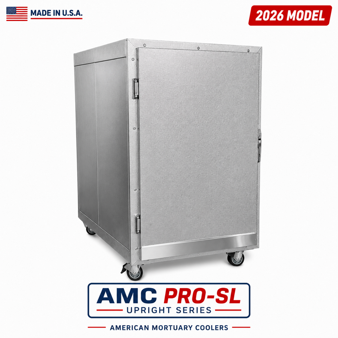 2 Body Bariatric Mortuary Cooler — Shell Only