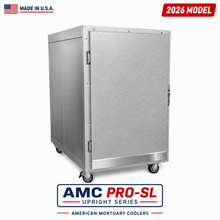2 Body Extra Wide Upright Mortuary Cooler Shell Only | Bariatric Cabinet Without Refrigeration | Field Integration Ready
