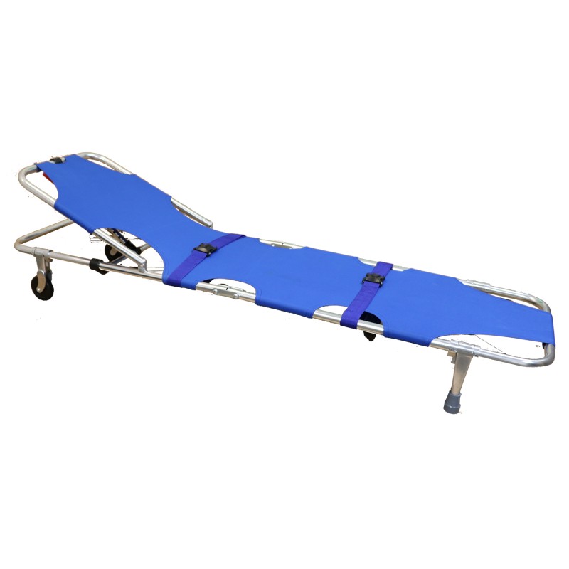 Wheeled Folding Mortuary Stretcher