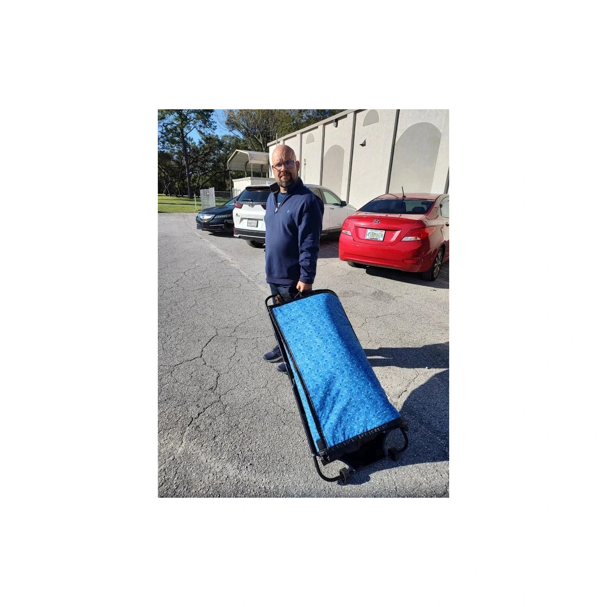 Adjustable Pet Stretcher Wrap – Stretcher Wrap In Use