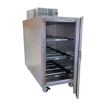 3 Body Bariatric Upright Mortuary Freezer