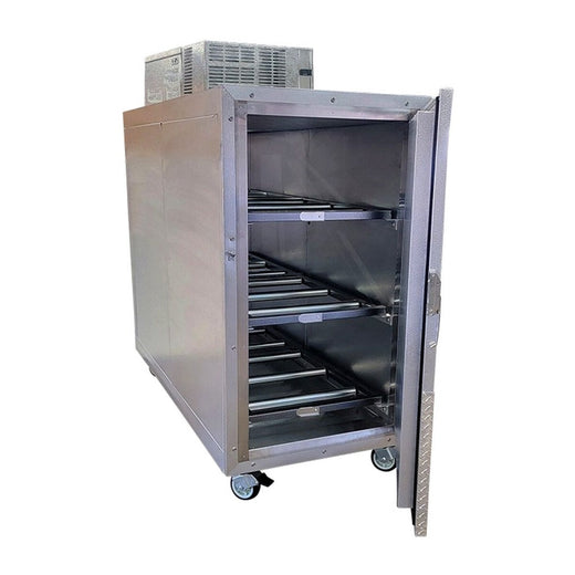 3 Body Bariatric Upright Mortuary Freezer