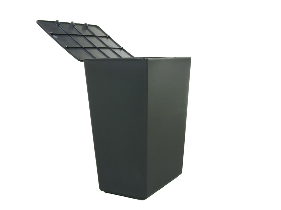 Black Plastic Temporary Urn, Case of 36 – AME 1030-TU36