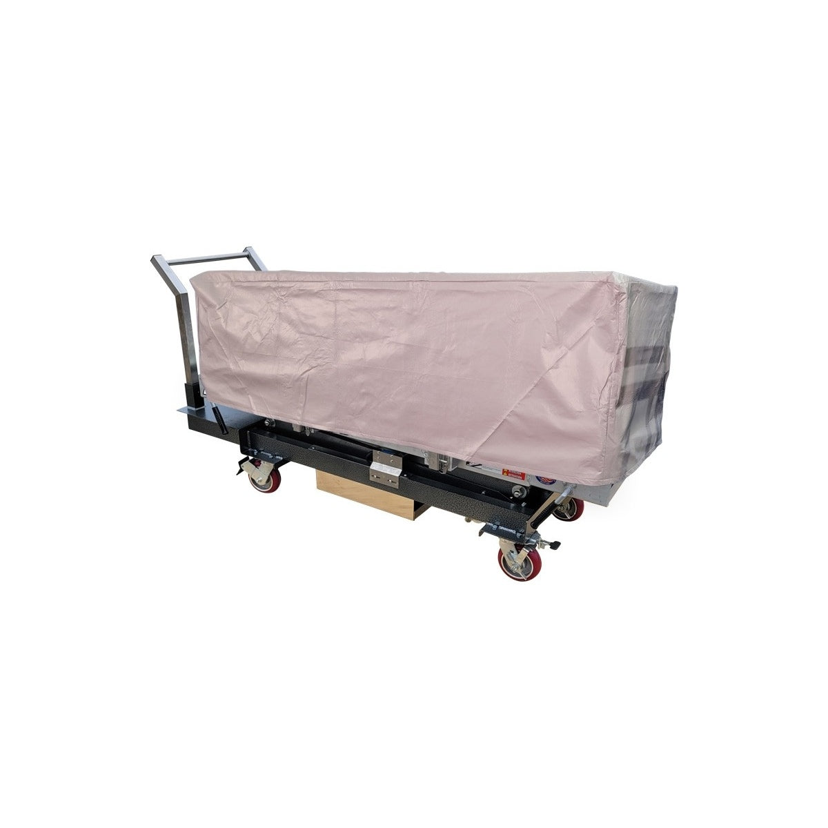 AME Covered Cadaver Scissor Lift current fabric-cover configuration