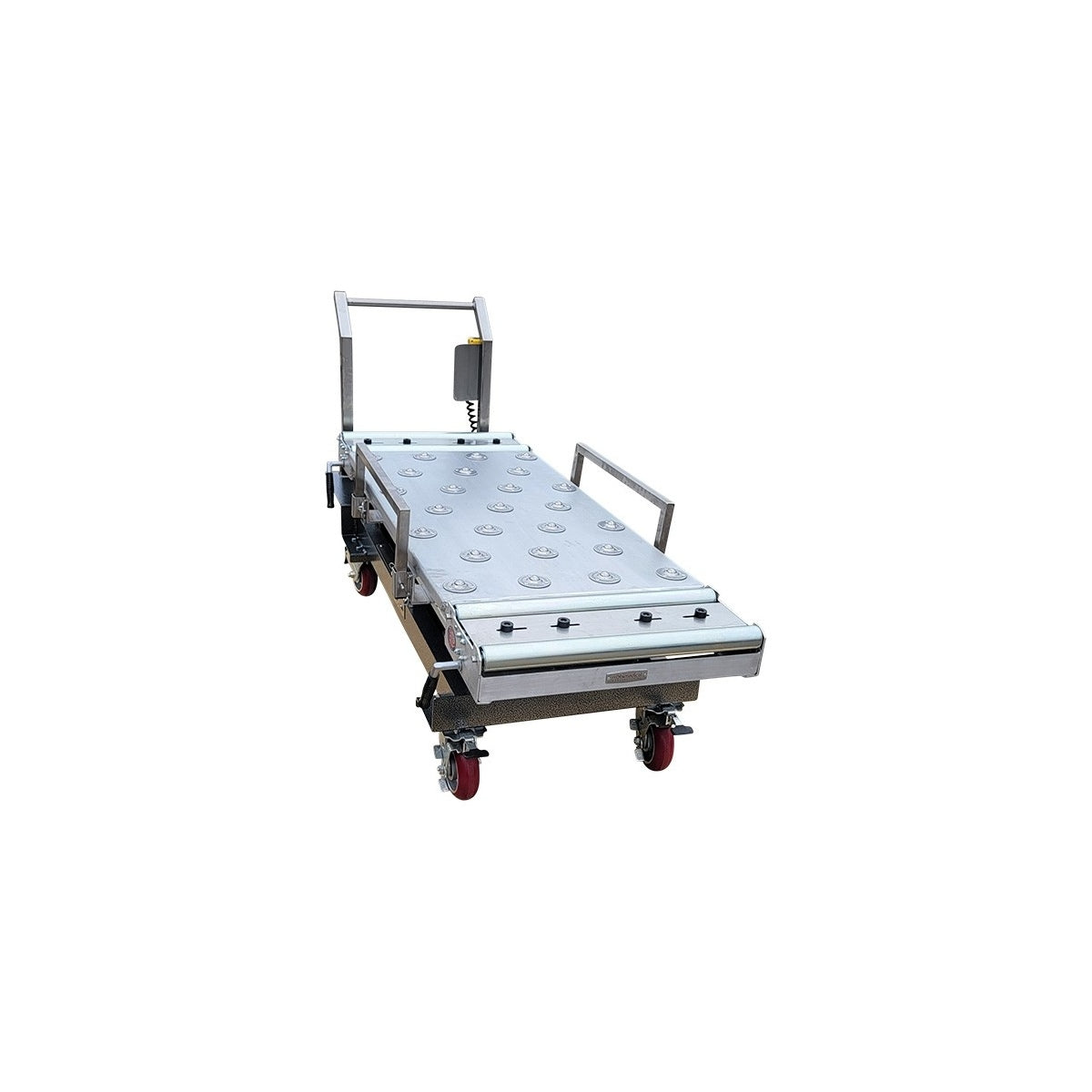 AME Covered Cadaver Scissor Lift current lift mechanism view